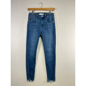 Woman's KanCan‎ Denim Dark Wash Skinny Jeans - Size 5/26 Western Rodeo